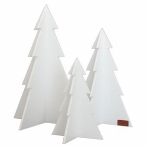 Felius Sada vánočních stromečků - bílá, 3ks