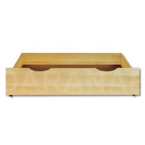 Úložný šuplík pod postel LK170 - 98 cm z bukového dřeva