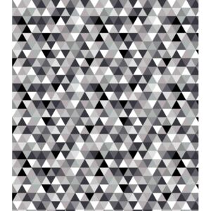 Metráž látka bavlna triangl šedý | RTex