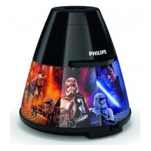 LED LAMPIČKA S PROJEKTOREM 2 v 1 Star Wars 71769/30/P0 - Philips