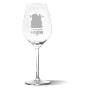 Sklenička na víno SABLIO - Tým podpory nevěsty 350 ml