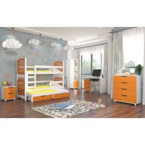 Nábytek do dětských pokojů oranžový Dunkeld