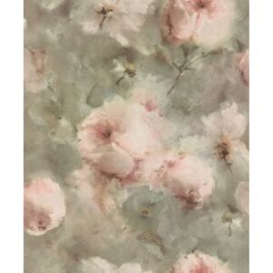Vliesová tapeta Rasch 467314 z kolekce Vincenza, styl květinový 0,53 x 10,05 m