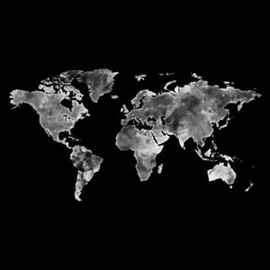 Ilustrace Worldmap platinum, Finlay & Noa