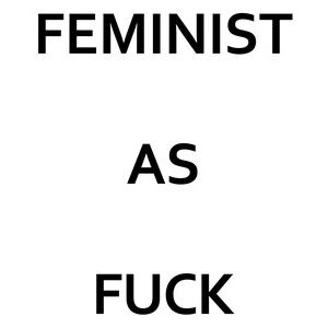 Ilustrace Feminist as fuck, Finlay & Noa