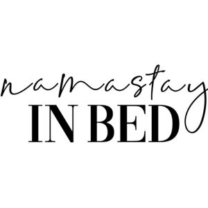 Ilustrace Namastay in bed, Finlay & Noa