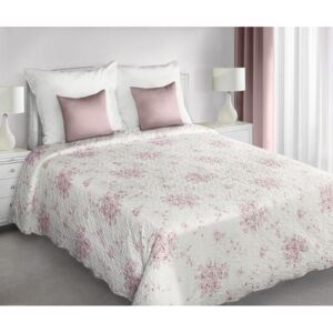 My Best Home Přehoz na postel JENIFER růžové květy, 220 x 240 cm