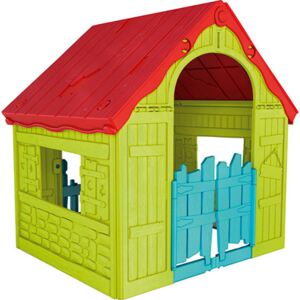 Dětský domeček Foldable playhouse - zelená