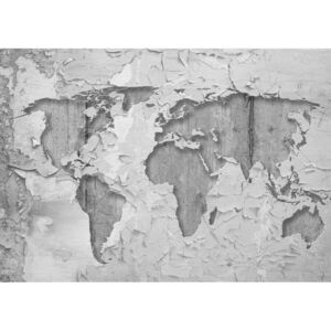 Postershop Fototapeta: Umělecká mapa světa (2) - 184x254 cm