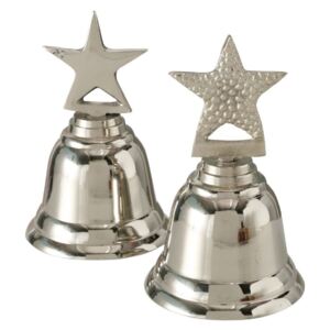 Zvoneček Liselle 11cm, hliník, 2 druhy, cena za 1 ks