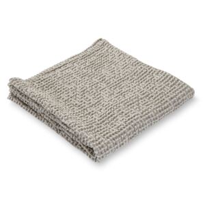 Wooline Jemný vaflový ručník, šedý