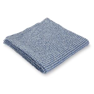 Wooline Jemný vaflový ručník, modrý