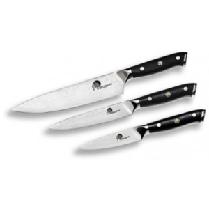 Profesionální 3 dílná sada Kuchyňských a kuchařských nožů Serie Samurai