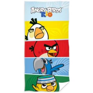 Carbotex • Bavlněná plážová osuška Angry Birds - RIO