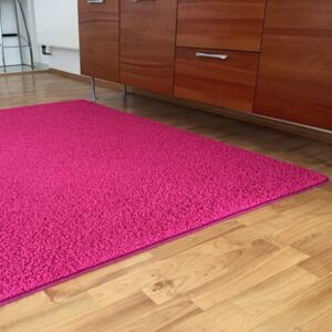 Kusový koberec SHAGGY růžový 120 x 170 cm