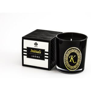 Arôme Svíčka s písmenky Vanilka 200g - K