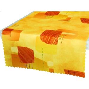 Forbyt Ubrus s nešpinivou úpravou, Filipena oranžová 60 x 60 cm