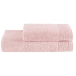 Dárková sada ručník a osuška BAMBOO Růžová, 500 gr / m², Bambusové vlákno - 40% bambus / 60% výběrová bavlna
