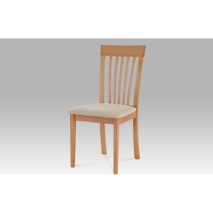 Artium Jídelní židle, buk, potah béžový - BC-3950 BUK3