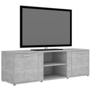 TV stolek Berkley - 120 x 34 x 37 cm | betonově šedý