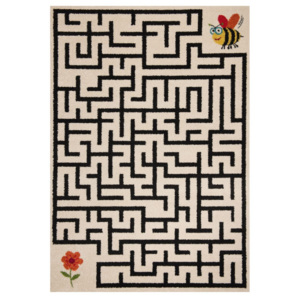 Zala Living - Hanse Home koberce Kusový koberec Vini 103351 Labyrinth Bee & Flower 120x170 cm - 120x170