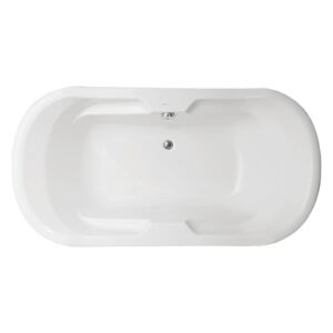 Vagnerplast TREND line GAIA 190x100 Vana oválná s podporou - VPBA191GAI7X-04