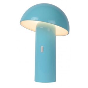 LUCIDE FUNGO Table Lamp LED 7,5W H25,5cm Blue, stolní lampa