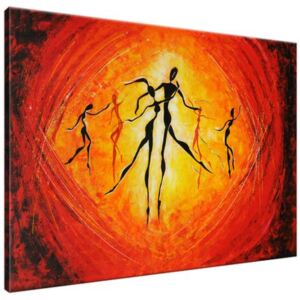 Ručně malovaný obraz Nádherný tanec 115x85cm RM2402A_1AS