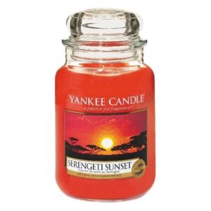Vonná svíčka Yankee Candle Serengeti Sunset, střední