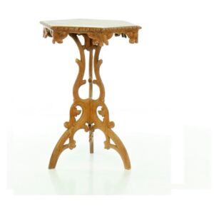 Starožitný bohatě vyřezávaný stolek