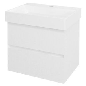 Sapho Filena Umyvadlová skříňka 57x51,5x43 cm, bílá, FID1260B