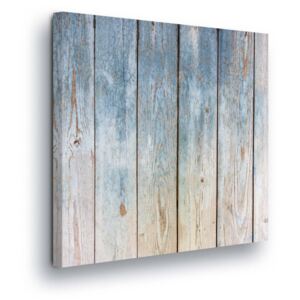 Obraz na plátně GLIX - Dekor Světlého Dřeva 80x80 cm
