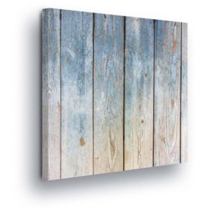 Obraz na plátně GLIX - Dekor Světlého Dřeva 40x40 cm