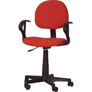 Kancelářská židle Tempo Kondela TC3-227 červená