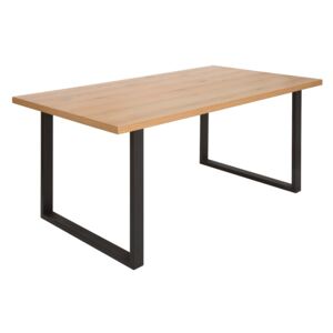 Moebel Living Masivní dřevěný jídelní stůl Sorein 160x90 cm