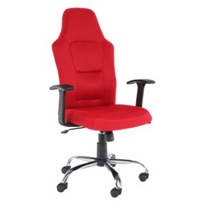 Kancelářska židle Georgann červená