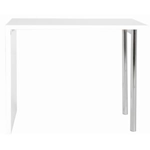 Bílý barový stůl Neal 120 cm