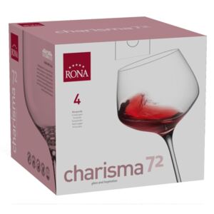 WEBHIDDENBRAND Rona Select Sklenice CHARISMA červené víno 720 ml 4 ks
