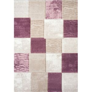 Moderní kusový koberec Topaz fialovo-béžový 1166 Typ: 80x150 cm