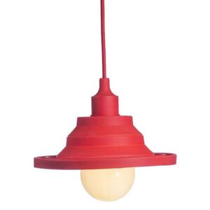 AMICI závěsná silikonová lampa červená 230V E27 60W - RED - DESIGN RENDL - RD-RED R10619