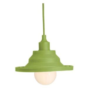 AMICI závěsná silikonová lampa zelená 230V E27 60W - RED - DESIGN RENDL - RD-RED R10620
