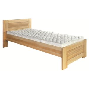 Drewmax Dřevěná postel 80x200 buk LK161 olše