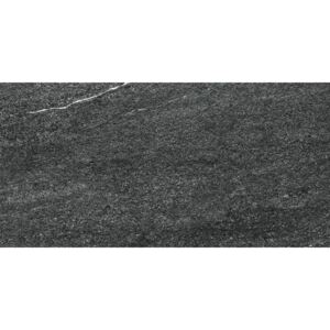 RAKO Quarzit DARSE739, dlažba, černá, reliéfní, 30 x 60 x 1 cm
