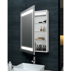 Bss Koupelnová skříňka se zrcadlem a LED osvětlením 500x700x140mm