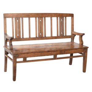 Dřevěná lavice – týková