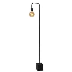 LUCIDE LORIN Floorlamp E27 14/28/160cm Zwart stojací lampa
