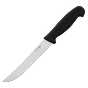 Hygiplas víceúčelový nůž vroubkovaný černý 12,5cm