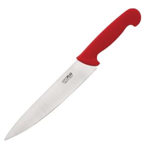 Hygiplas šéfkuchařský nůž červený 21,5cm