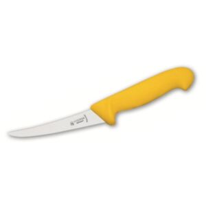GIESSER-MESSER Nůž vykosťovací prohnutý 13 cm - žlutý