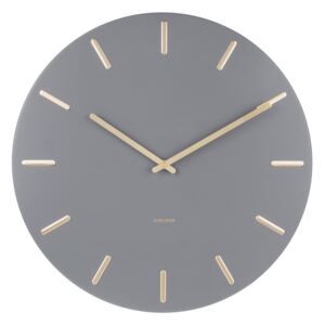 Karlsson 5716GY Designové nástěnné hodiny pr. 45 cm